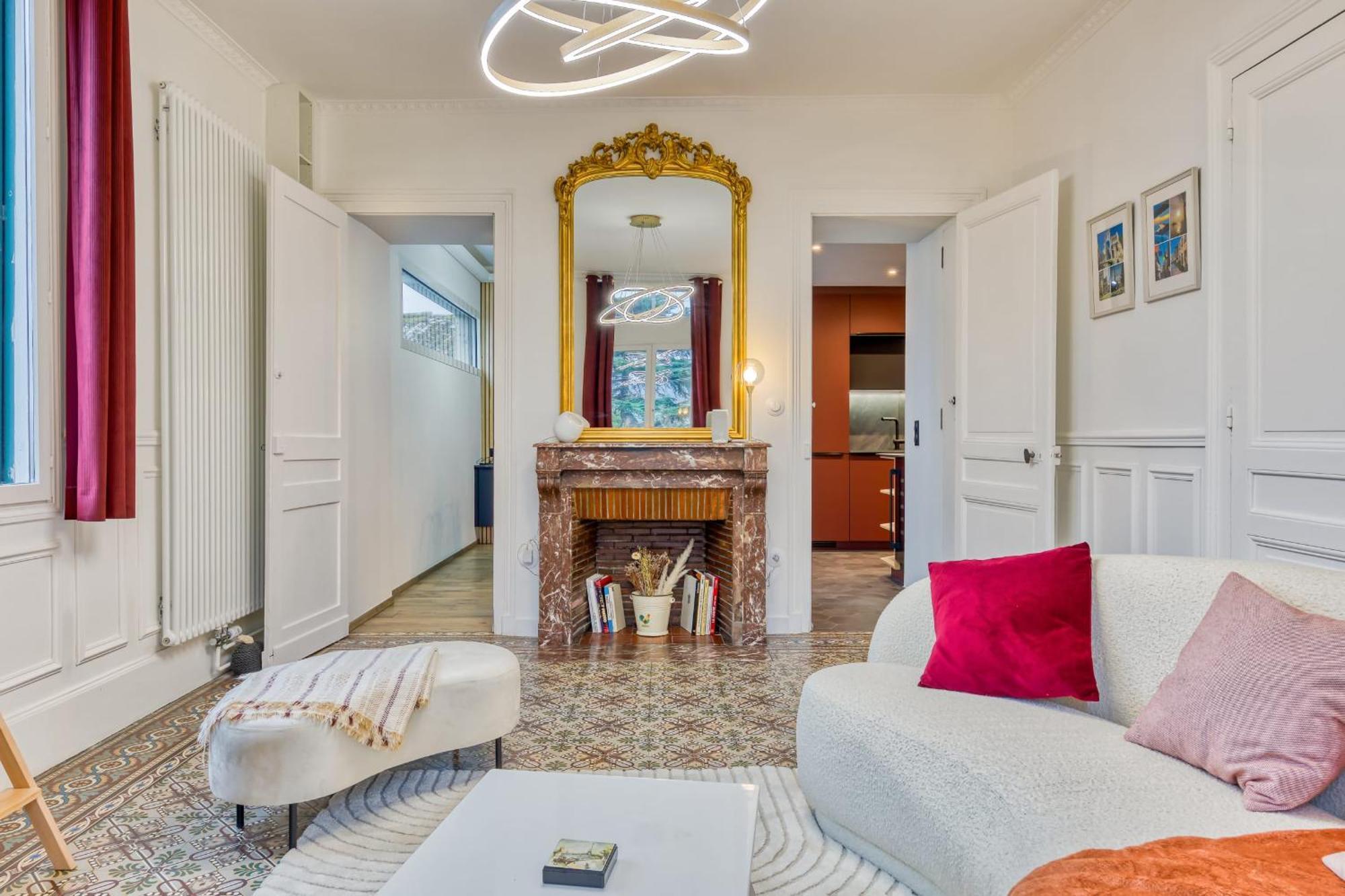Rose Ecrin De Charme Avec Parking Terrasse Privee Et Jardin Partage Apartment Grand-Couronne Exterior foto